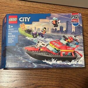 LEGO City Fire Rescue Boat - OPEN BOX ITEM!
